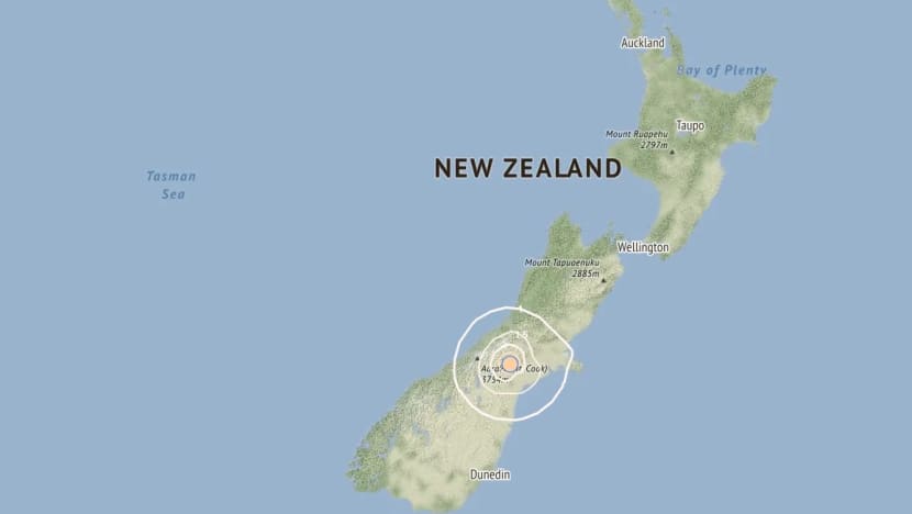 Strong earthquake rattles New Zealand's South Island Strong earthquake rattles New Zealand's South Island