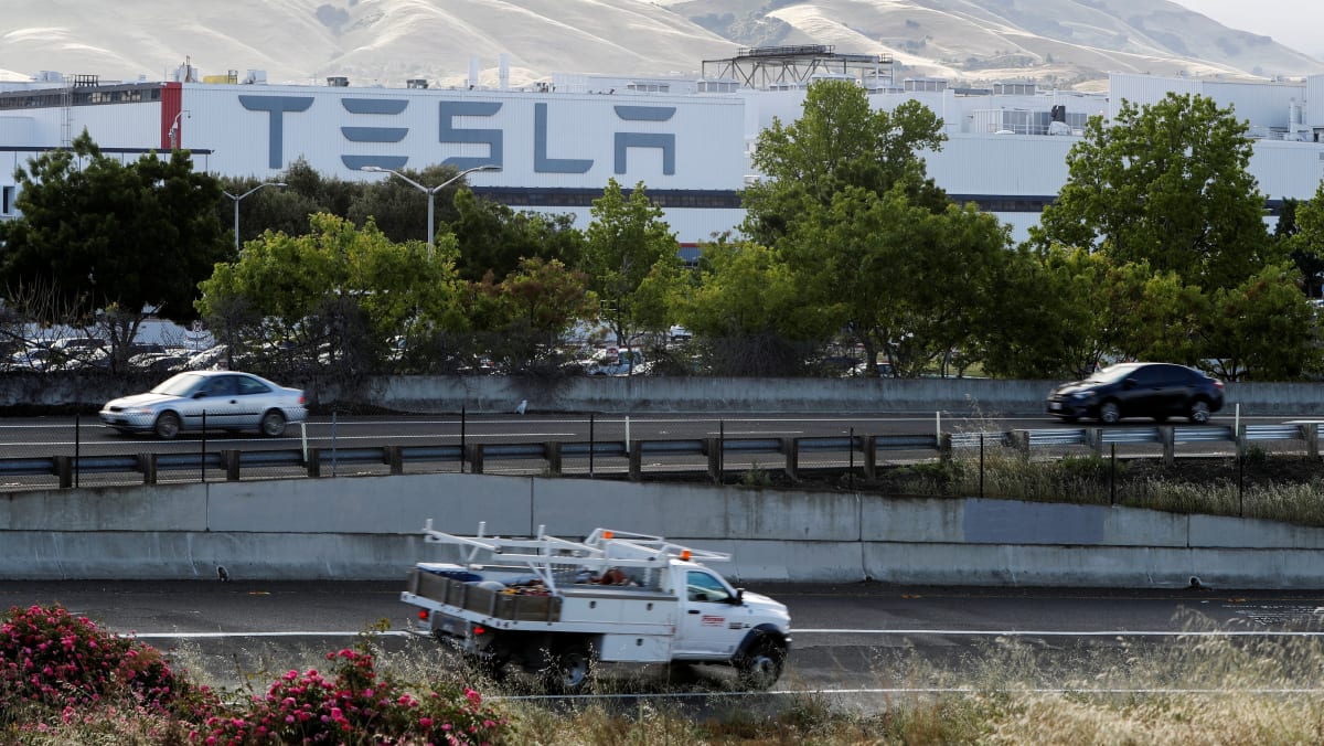 Fire at Tesla's Fremont factory under control, no injuries reported - TODAY