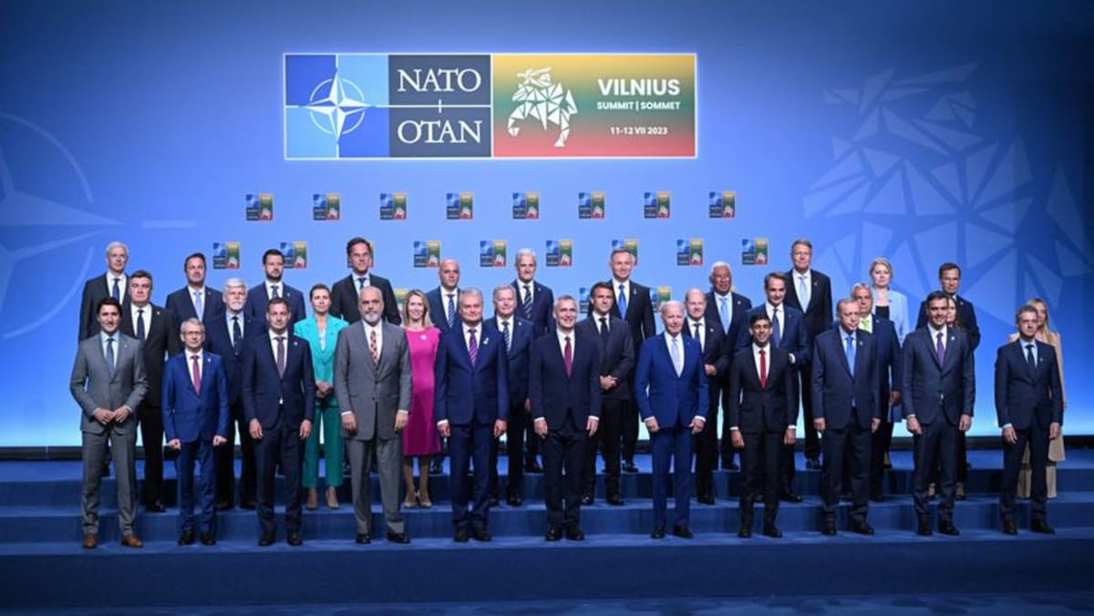 NATO summit declaration says 'Ukraine's future is in NATO' CNA