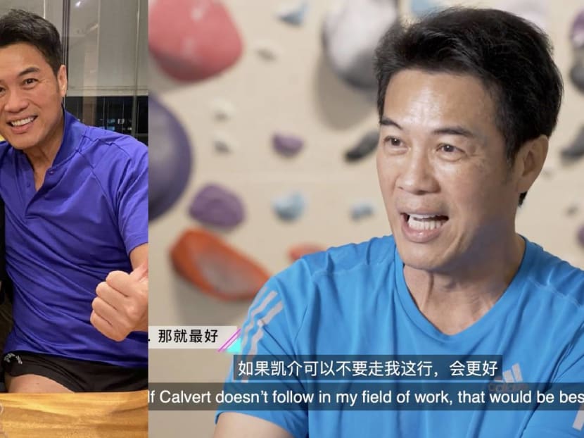 Zheng Geping’s Advice For Son Calvert Tay Is That He Shouldn’t Be An Actor
