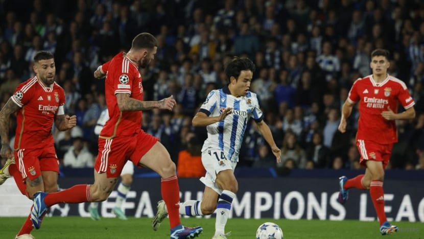 Real Sociedad beat Inter to 1st place in Champions League group