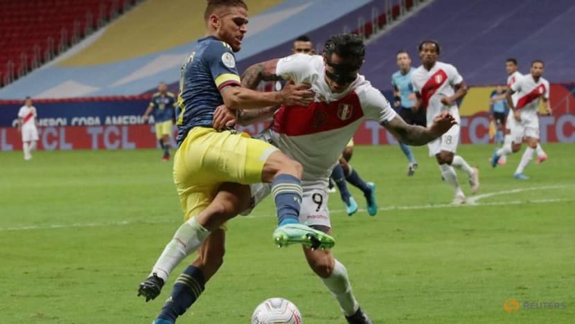 Soccer-Sensational Diaz winner gives Colombia third place in Copa Soccer-Sensational Diaz winner gives Colombia third place in Copa