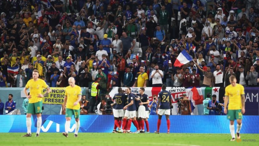 France beat Australia 4-1 in opener as Giroud equals scoring record France beat Australia 4-1 in opener as Giroud equals scoring record