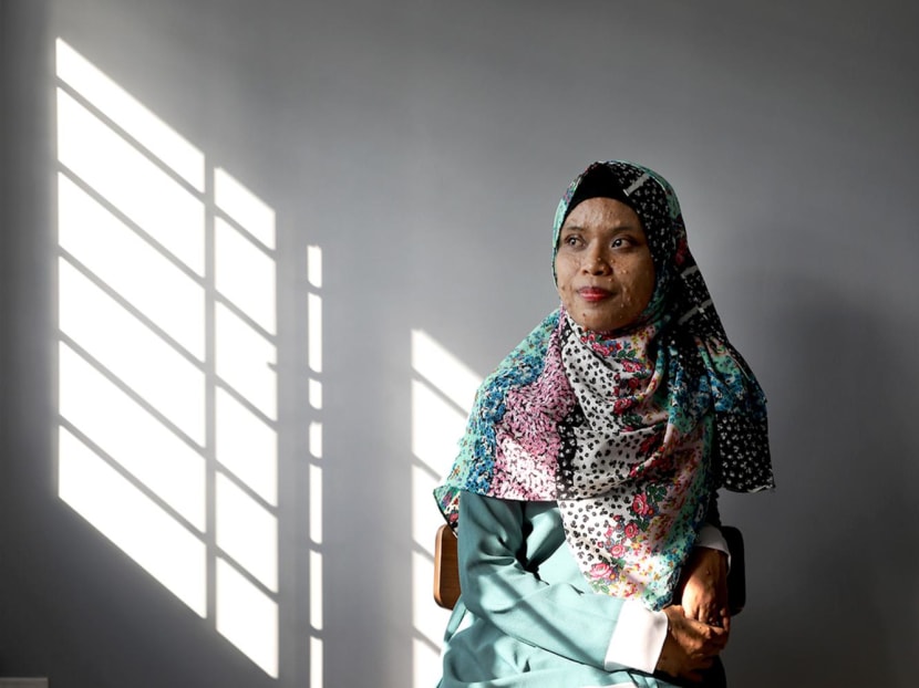 Ms Nur Nabilah Zakaria (pictured) has been diagnosed with neurofibromatosis since she was 12 years old. Ms Nur Nabilah Zakaria (pictured) has been diagnosed with neurofibromatosis since she was 12 years old.