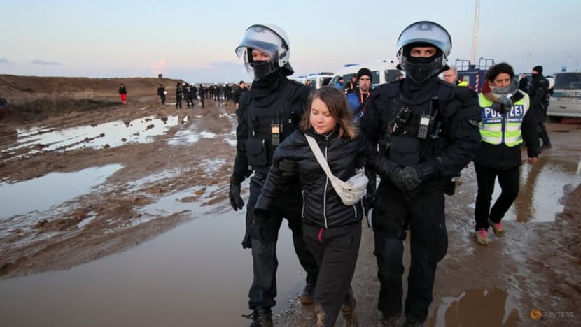 Greta Thunberg arrested at German mine protest, will be freed later: Police Greta Thunberg arrested at German mine protest, will be freed later: Police