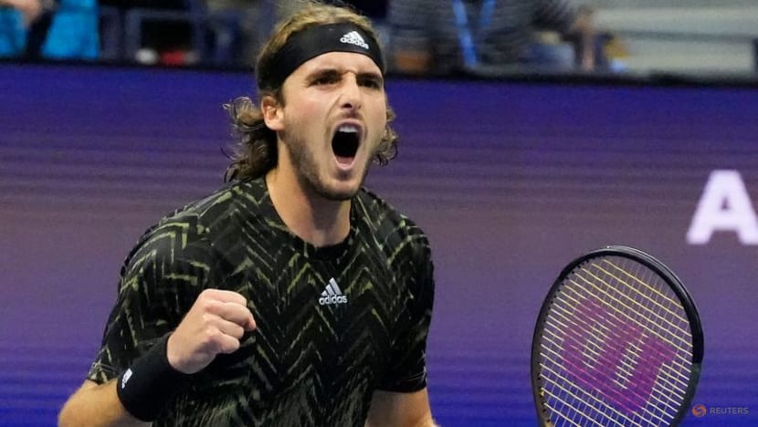 Tennis:Tsitsipas fires 27 aces in second-round win, jeered for bathroom break Tennis:Tsitsipas fires 27 aces in second-round win, jeered for bathroom break