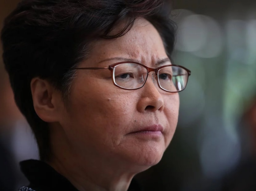 Hongkong chief executive Carrie Lam has issued a statement after reportedly becoming the victim of doxxing.
