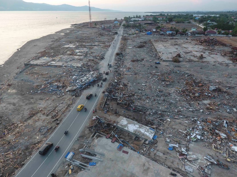 Photo of the day: An aerial view of earthquake and tsunami-damaged Tondo district in Palu, Central Sulawesi, Indonesia on Wednesday (Oct 3). Photo: Reuters
