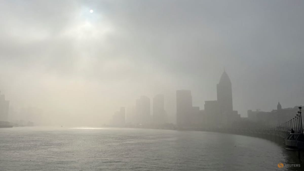 Chinese provinces warn of thick fog, dozens of Shanghai flights delayed Chinese provinces warn of thick fog, dozens of Shanghai flights delayed