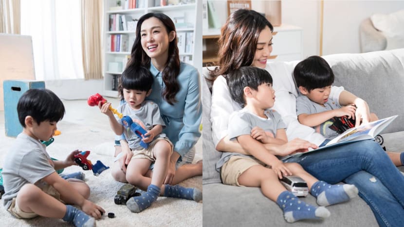 Why Aren’t Christine Fan’s Own Twin Boys In Her Latest Commercial With Her?