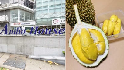 Retrenched Durian Seller Sells Mao Shan Wang At Electronics Store Audio House