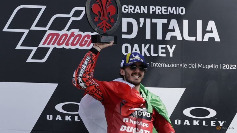 Bagnaia holds off Quartararo to win Italian Grand Prix