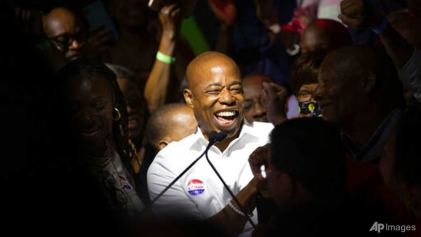 Eric Adams poised to be New York's next mayor after winning Democratic nomination Eric Adams poised to be New York's next mayor after winning Democratic nomination