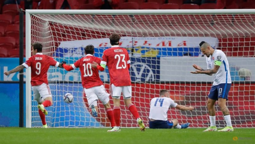 Own goal gives Russia 1-0 win over Slovakia Own goal gives Russia 1-0 win over Slovakia