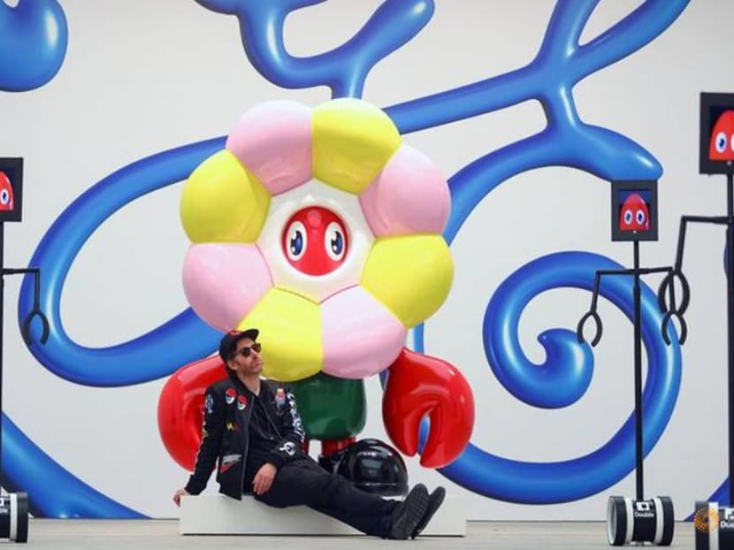 Robots get private view of major pop art show Robots get private view of major pop art show