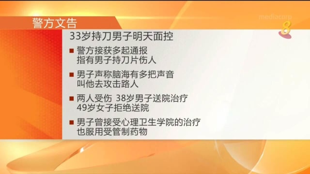 涉嫌在女皇镇一带持刀攻击路人男子明天面控 8world 涉嫌在女皇镇一带持刀攻击路人男子明天面控 8world
