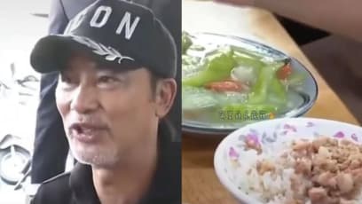 Simon Yam, Who’s Rumoured To Be Worth S$95mil, Spotted Eating At Roadside Stall In S$11 Cap