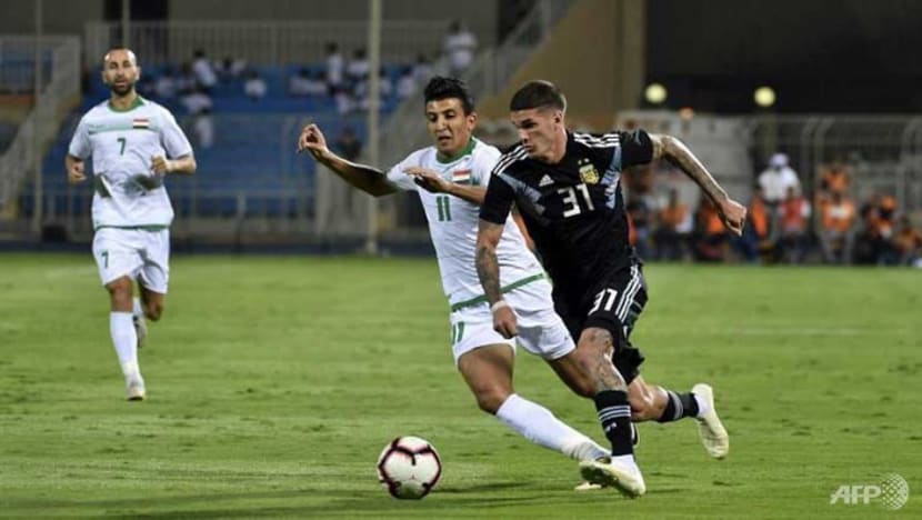 Football: Argentina shrug off Messi's absence to beat Iraq Football: Argentina shrug off Messi's absence to beat Iraq