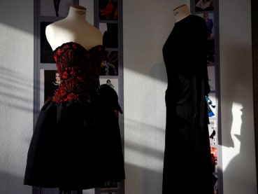 A glamourous Parisian's haute couture wardrobe goes up for auction at Christie's