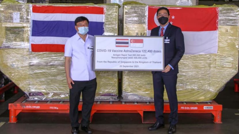 S'pura hantar lebih 120,000 dos vaksin COVID-19 AstraZeneca ke Thailand