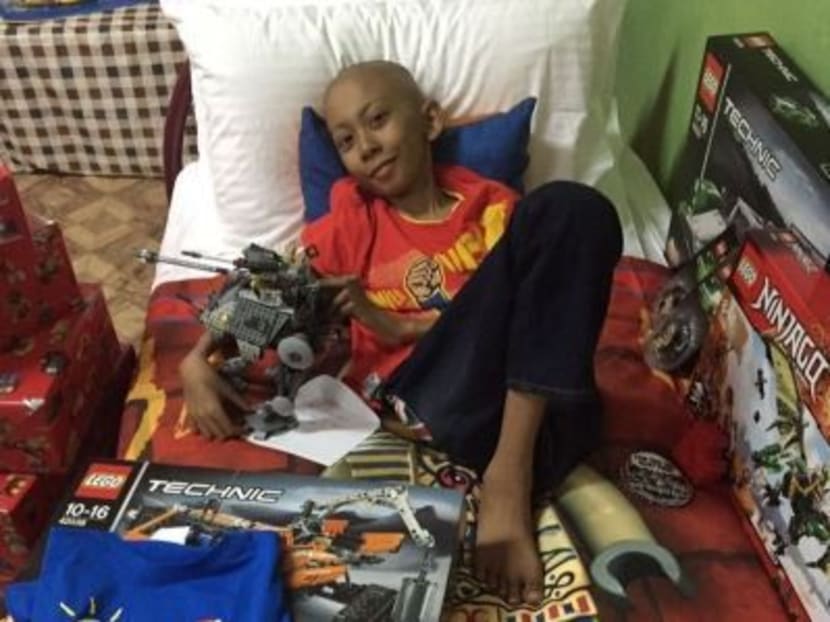Gallery: Cancer-stricken and bed-ridden, Malaysian boy gets Legoland brought to his home