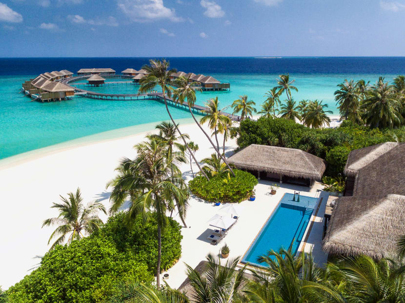 At this private island resort in the Maldives, it’s hard to get away