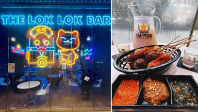 New Lok Lok Bar Sells Skewers, Seafood Pao Fan & Soju Till 11pm Daily