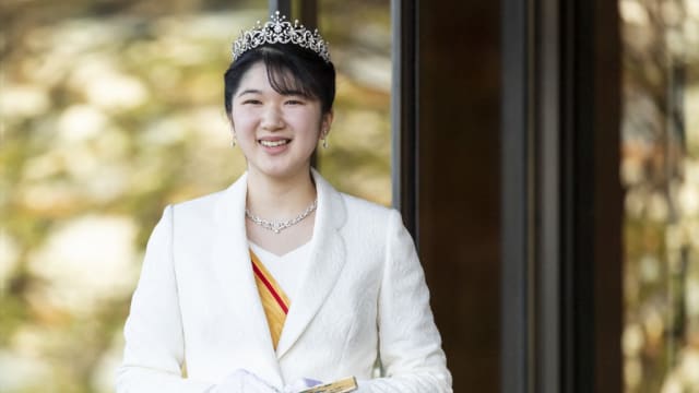 日本爱子公主满20岁 正式加入成年皇族 