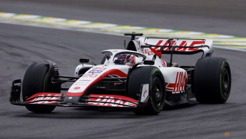 Magnussen takes stunning first F1 pole for Haas in Brazil Magnussen takes stunning first F1 pole for Haas in Brazil