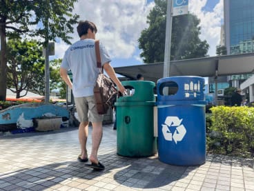 Singapore's domestic recycling rate in 2022 fell to 12 per cent, the lowest in more than a decade.