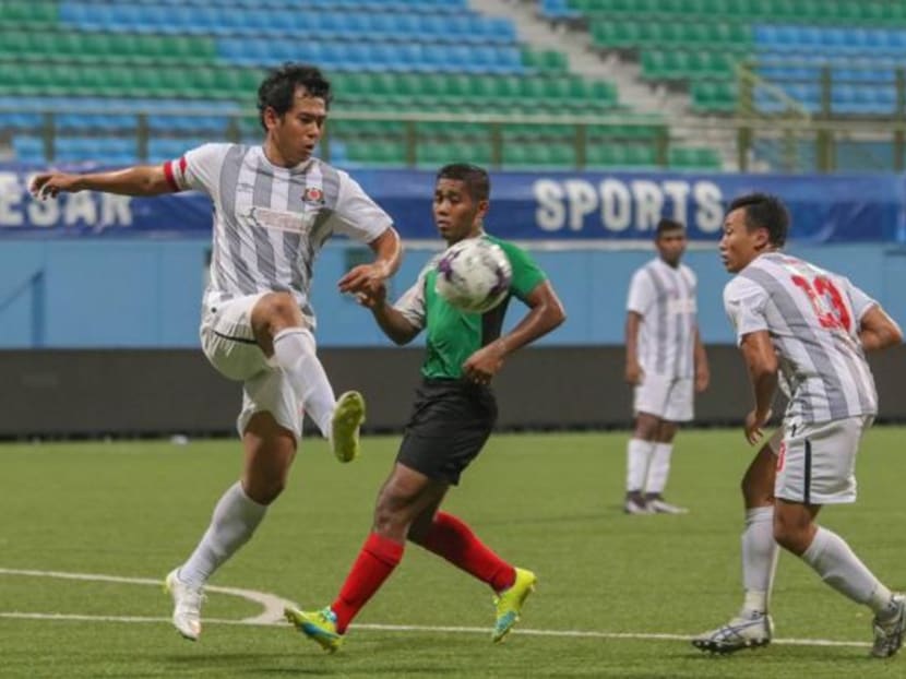 The Football Association of Singapore has been criticised of not doing enough for grassroots competitions like the Island Wide League and National Football League. Photo: FAS