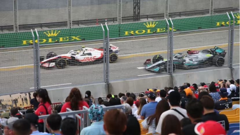 2 grandstand baru F1 diperkenalkan bagi tangani kesan kerja binaan di Pentas Terapung Marina Bay