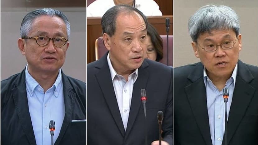 GE2020: Workers' Party to contest 4 GRCs, 2 SMCs; Low Thia Khiang, Chen Show Mao and Png Eng Huat to step down GE2020: Workers' Party to contest 4 GRCs, 2 SMCs; Low Thia Khiang, Chen Show Mao and Png Eng Huat to step down