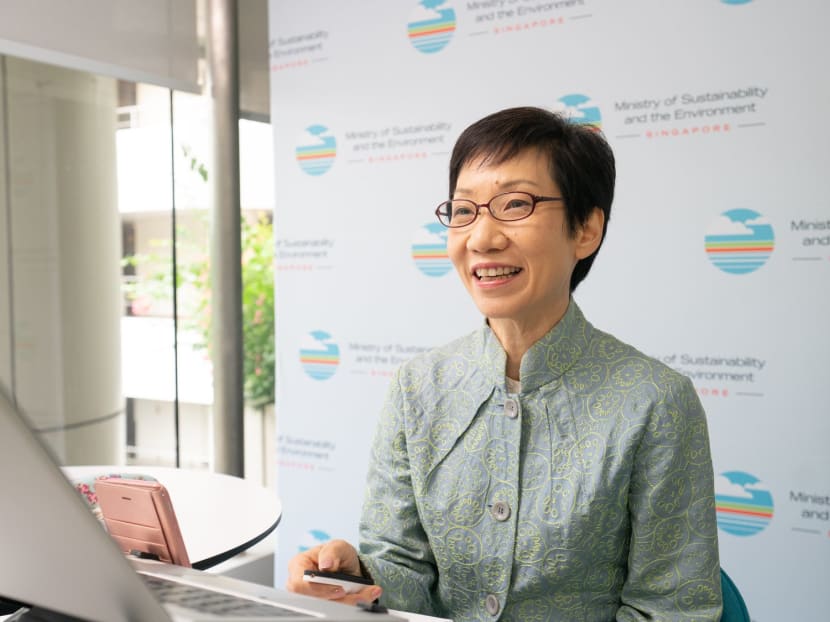 Minister for Sustainability and the Environment Grace Fu cited the need to be kinder to cleaners at hawker centres as an example of improving hygiene and sanitation standards.