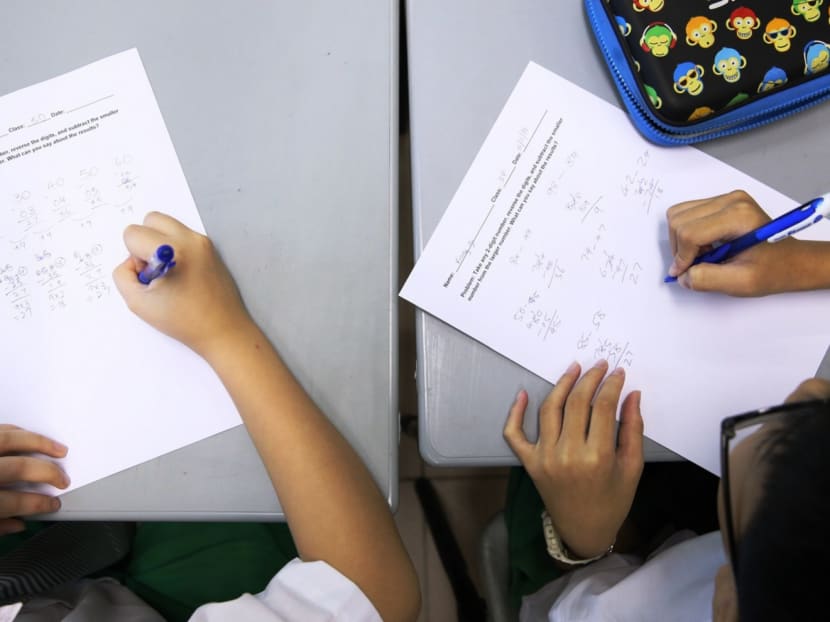 A UK think-tank found that giving pupils homework can add an extra month’s progress over a year. By contrast, giving pupils feedback can add five months’ progress over the same period. TODAY FILE PHOTO