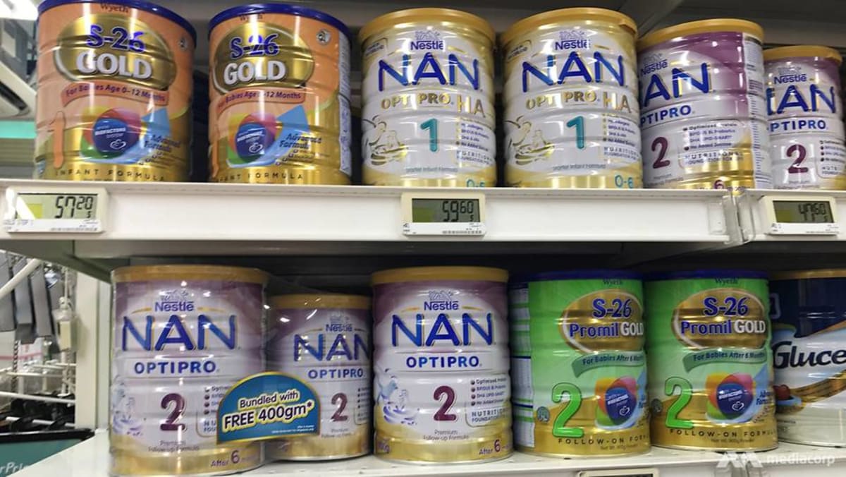 Retailers call for review of infant formula import rules - CNA