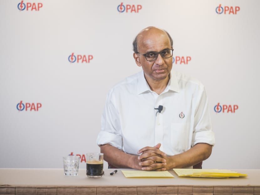 The People's Action Party's Mr Tharman Shanmugaratnam.