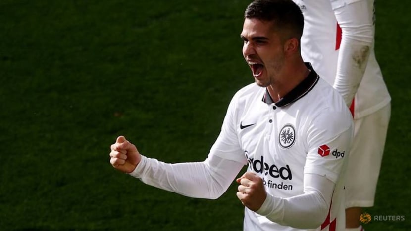 Football: Eintracht win at Dortmund to boost Champions League hopes Football: Eintracht win at Dortmund to boost Champions League hopes