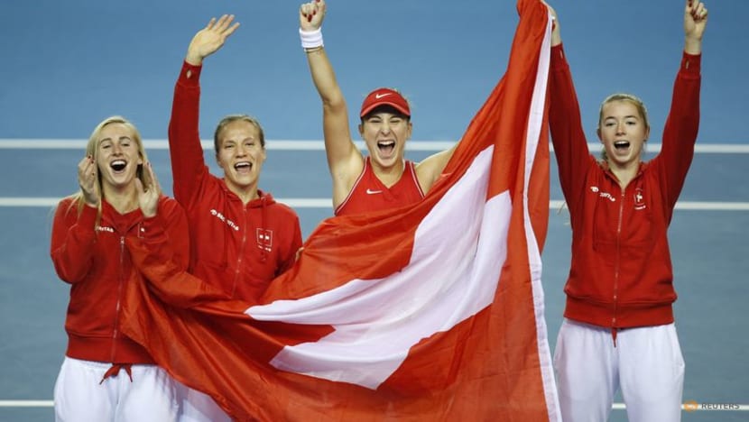 Switzerland beat Australia to win first Billie Jean King Cup title