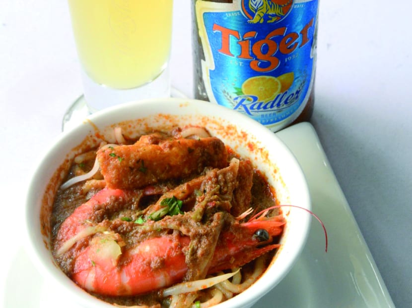 The new Tiger Radler can be enjoyed with a range of cuisines, including local hawker favourites like laksa.