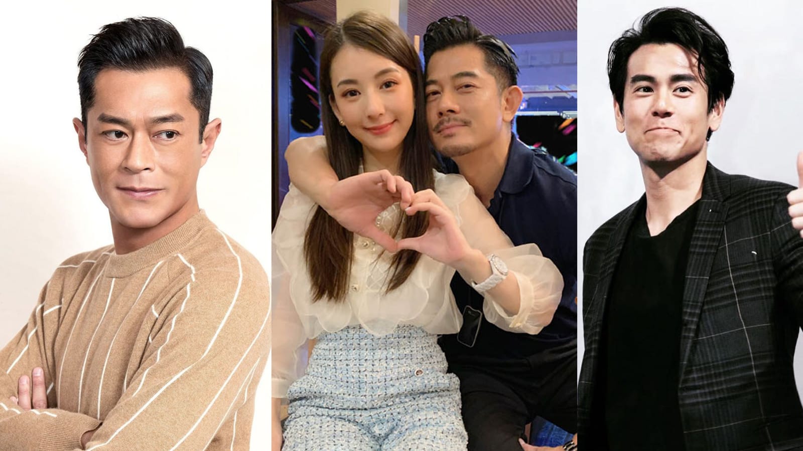 Netizens Are Asking Aaron Kwok's Wife To Teach Them How To Pick Up Louis Koo And Eddie Peng
