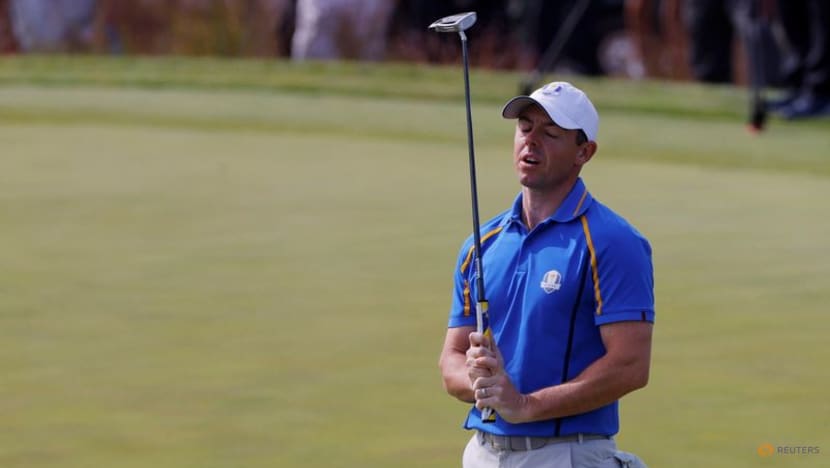 Europe drop McIlroy for Saturday's foursomes line-up in Ryder Cup Europe drop McIlroy for Saturday's foursomes line-up in Ryder Cup