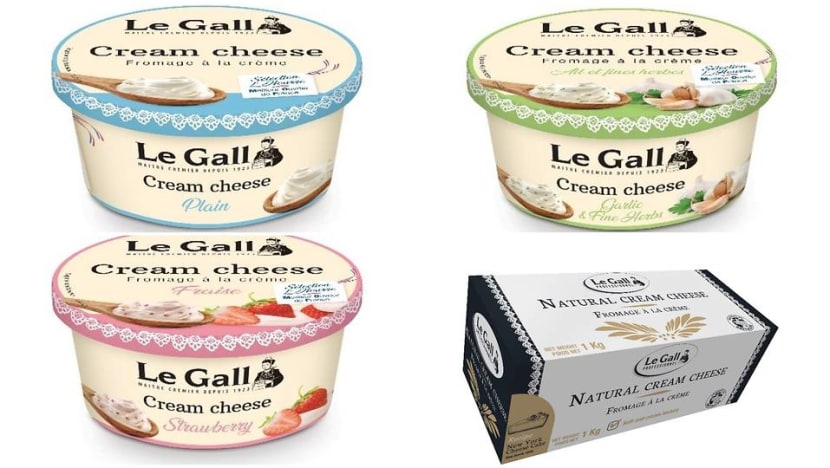 SFA recalls Le Gall cream cheese products due to presence of pesticide SFA recalls Le Gall cream cheese products due to presence of pesticide