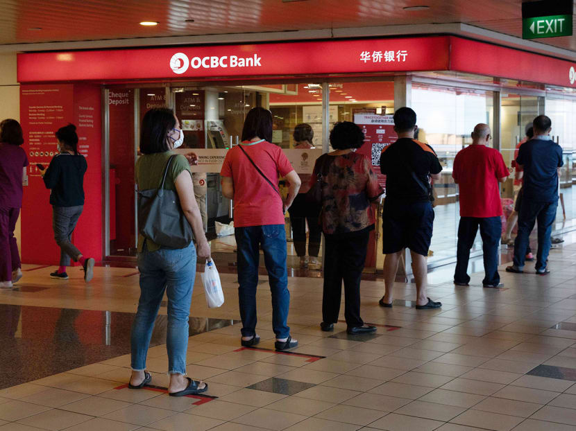 Those who are eligible for the new GovCash service can withdraw their government payments in cash at more than 500 OCBC ATMs located across the country. An OCBC bank account is not required. Those who are eligible for the new GovCash service can withdraw their government payments in cash at more than 500 OCBC ATMs located across the country. An OCBC bank account is not required.