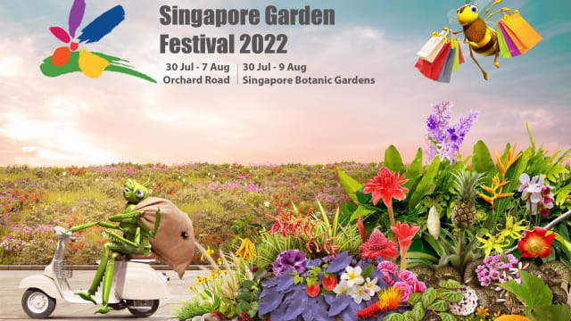 新加坡花园节时隔四年再次登场 在三个新地点举行