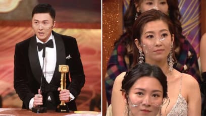 Vincent Wong Thanks Wife Yoyo Chen In Best Actor Speech; She Responds With Blank Expression