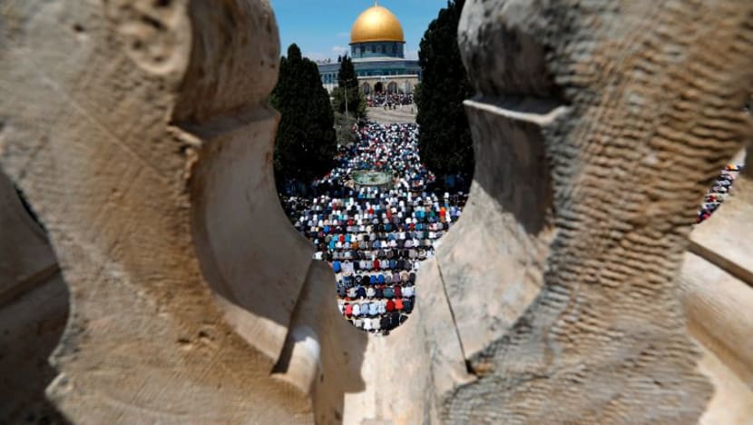 180,000 jemaah solat Jumaat pertama Ramadan di Al-Aqsa