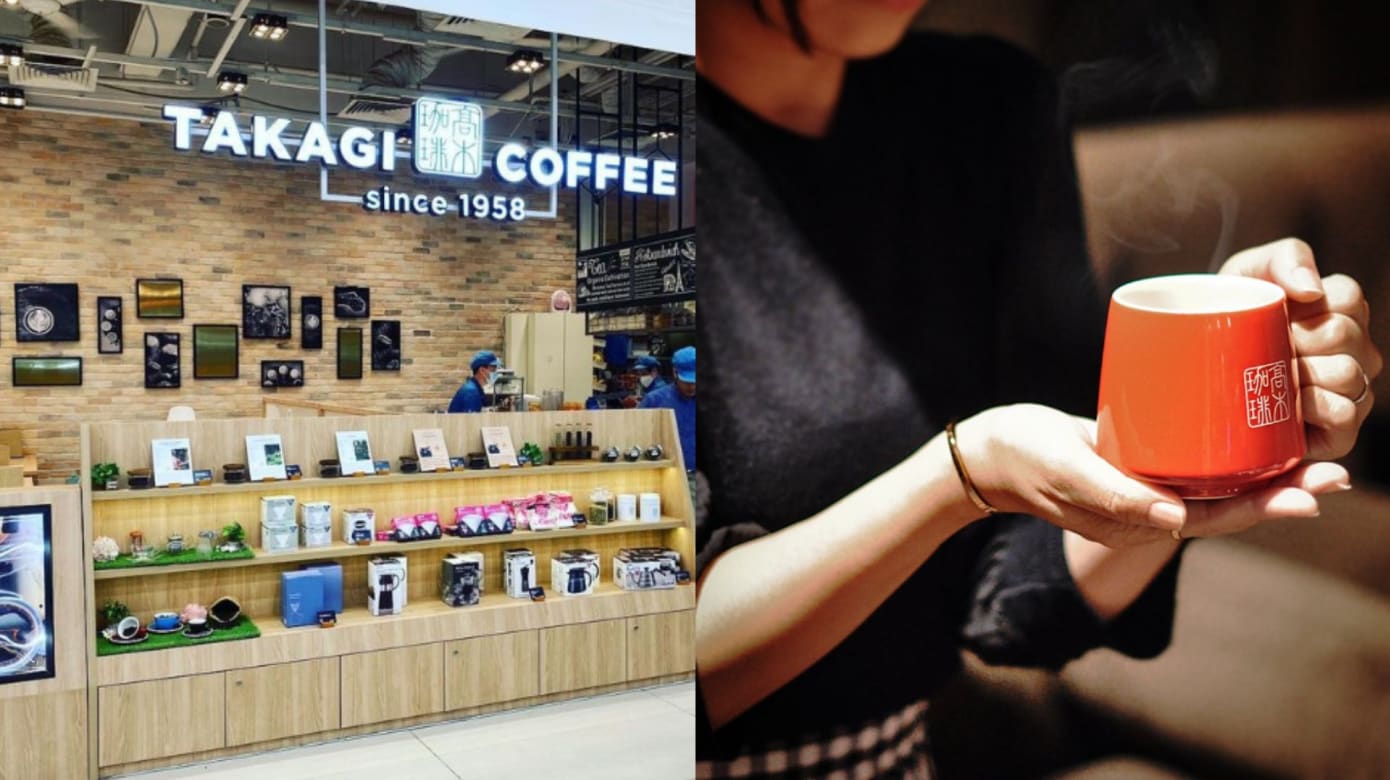 日本老牌咖啡座Takagi Coffee　海外首店丹戎巴葛开业