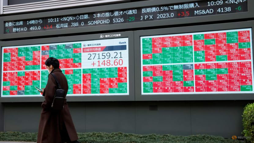 Asia stocks fall despite Credit Suisse buyout, central banks' pledge Asia stocks fall despite Credit Suisse buyout, central banks' pledge