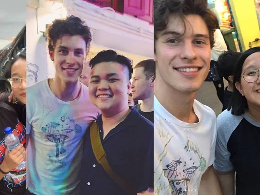 Shawn Mendes poses with fans in Singapore and gets a tattoo in 